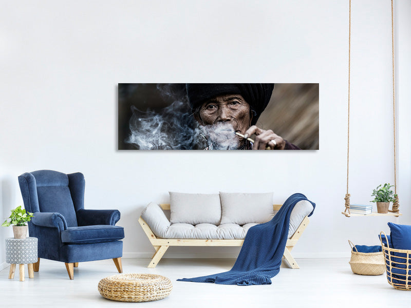 panoramic-canvas-print-smoking-ii