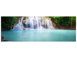 panoramic-canvas-print-terrace-at-the-waterfall